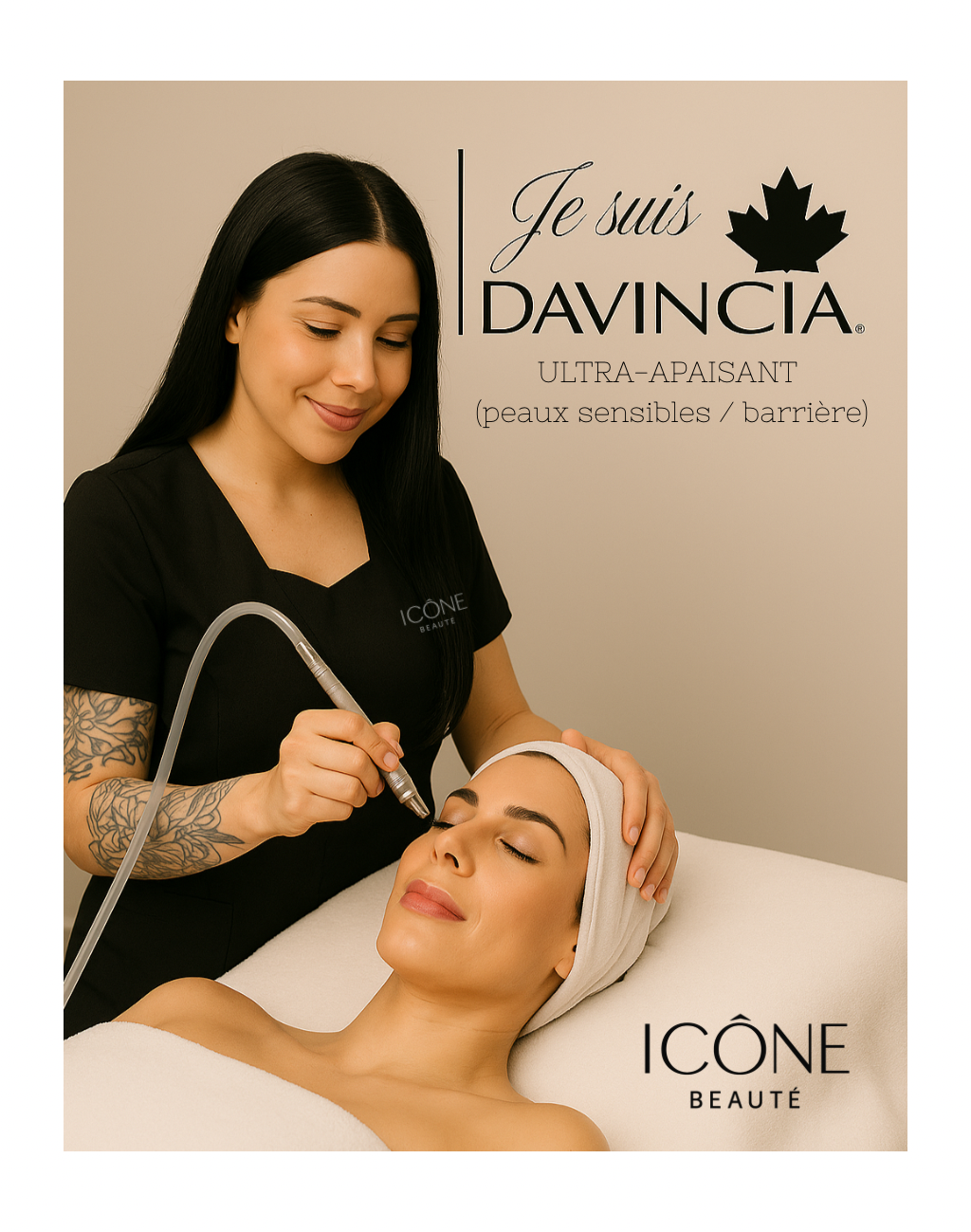 • COMING SOON • Visage  – MICRODERMABRASION & DAVINCIA ✨ ULTRA-APAISANT (peaux sensibles / barrière)
