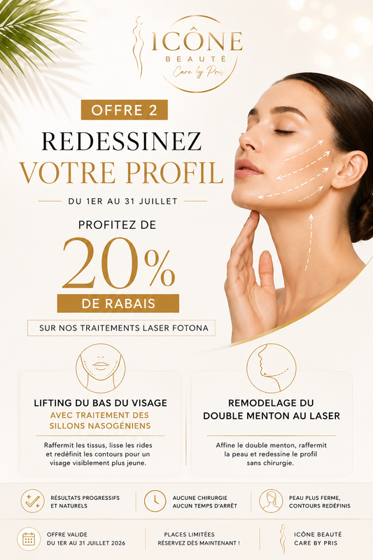 TightSculpting Fotona BASE à Québec | Raffermissement du bas du visage | Icône Beauté