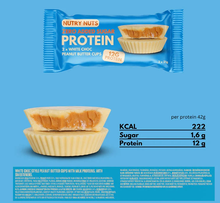 NUTRY NUTS – ZERO ADDED SUGAR PROTEIN CUPS