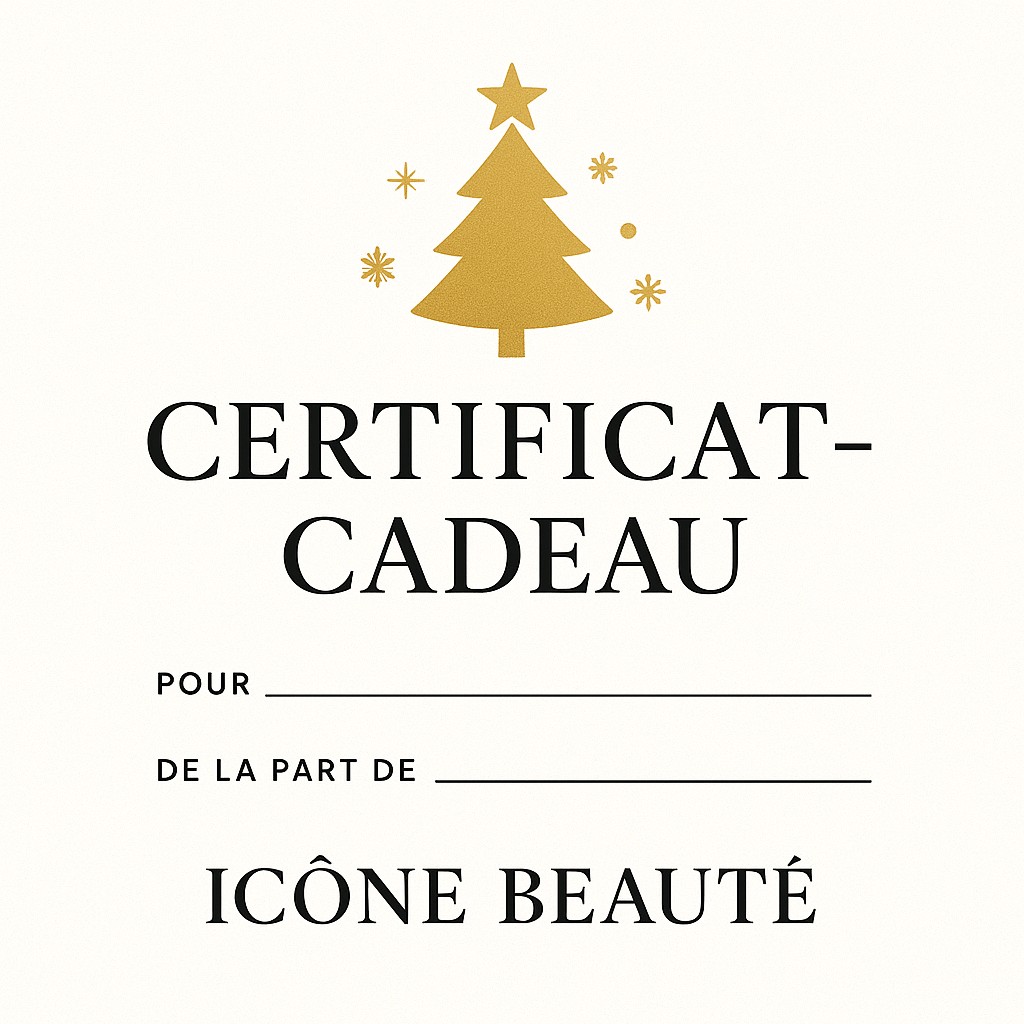 🎁 Certificat-Cadeau Icône Beauté – Offrez la beauté en cadeau