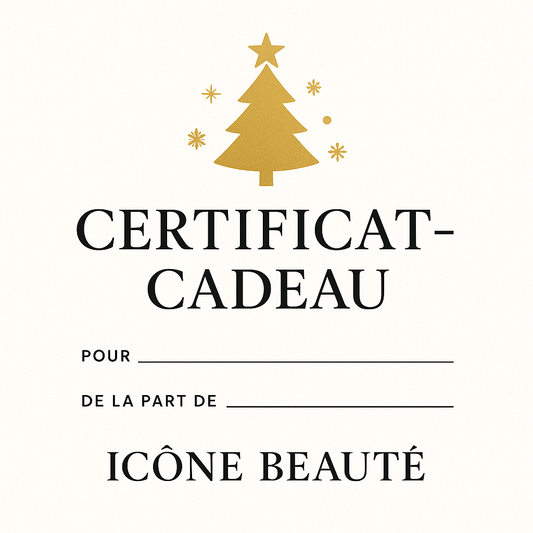 🎁 Certificat-Cadeau Icône Beauté – Offrez la beauté en cadeau