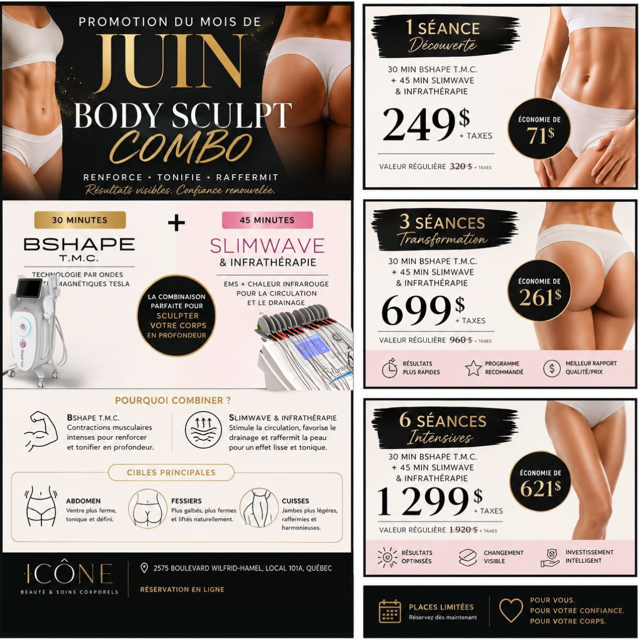 🔥 PROMOTION DU MOIS DE JUIN — BODY SCULPT COMBO 🔥
