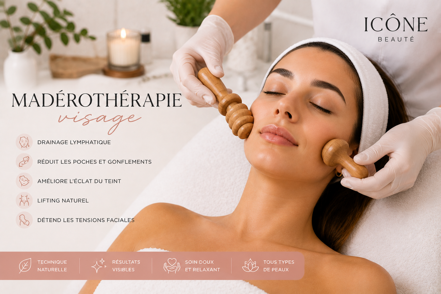 Madérothérapie Visage - Drainage • Lifting Naturel • Éclat du Teint
