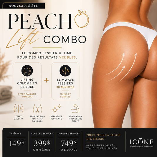 •Edition limitée• PEACH LIFT COMBO™ | Lifting Colombien & SlimWave Fessiers