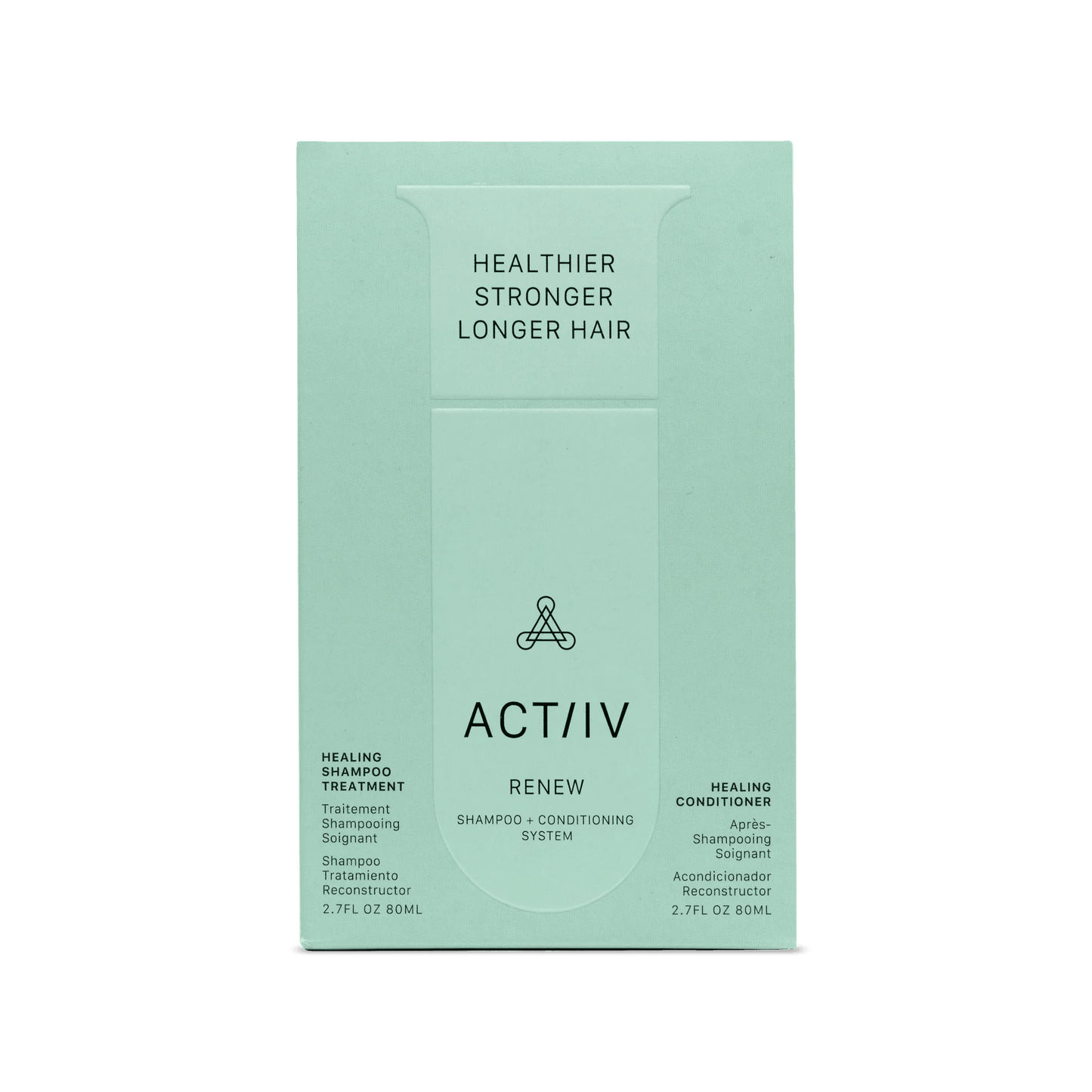 ACT/IV RENEW – Système Shampooing & Après-Shampooing Réparateur