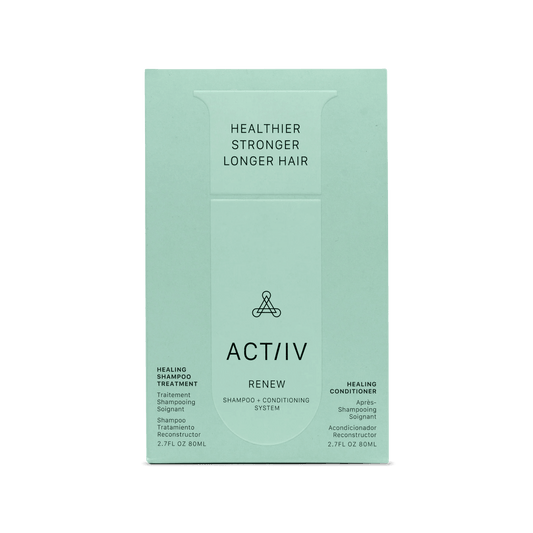 ACT/IV RENEW – Système Shampooing & Après-Shampooing Réparateur